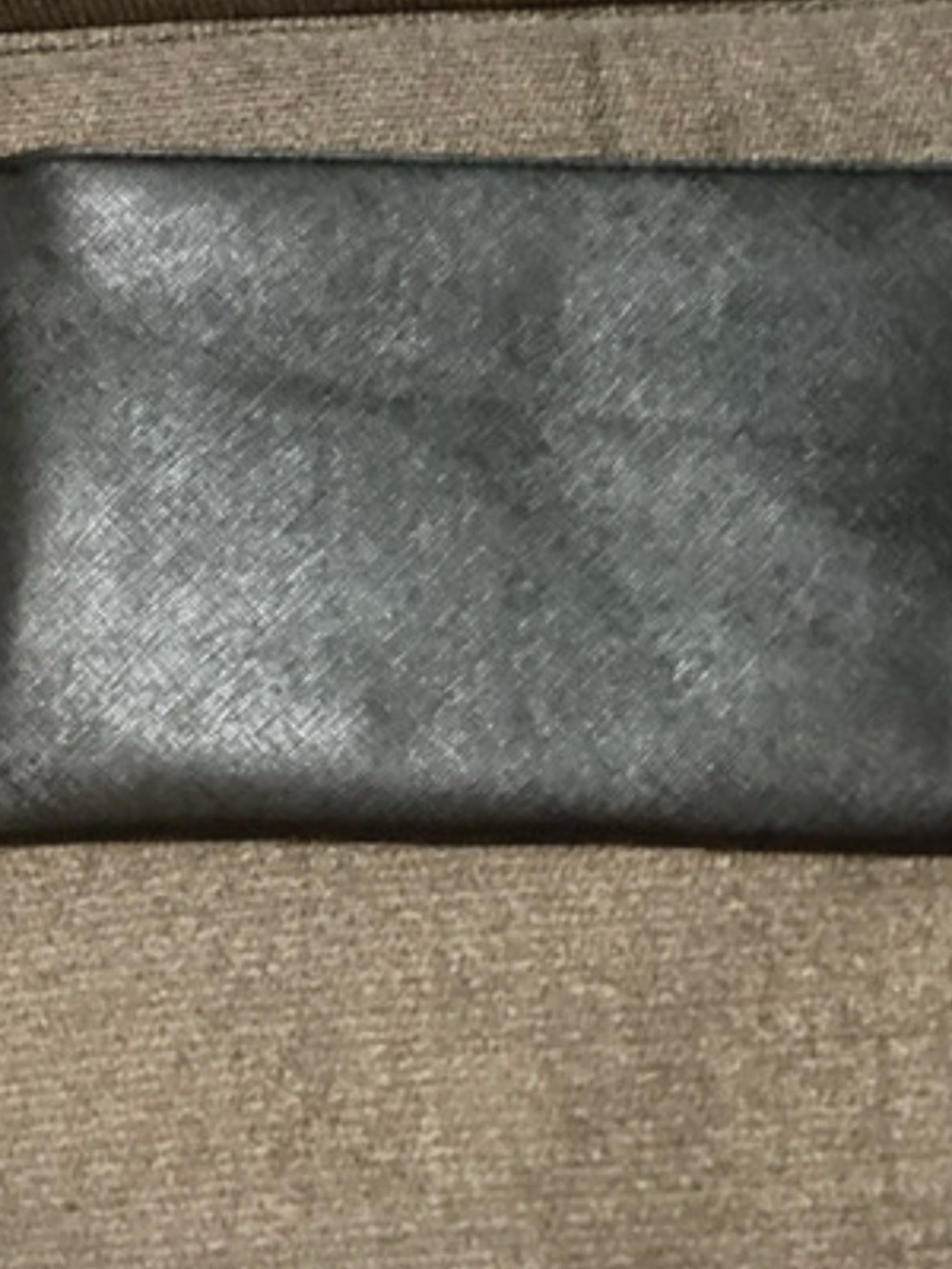 Men's Black Leather Travel Waist Bag - Unbranded